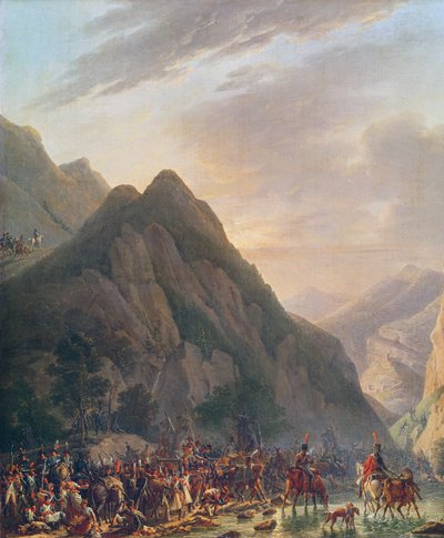 Passage of Mount Albaredo by Antoine Pierre Mongin